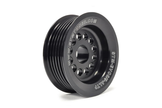 STM Under-Driven Alternator Pulley with Raised Guides for Evo 4-9