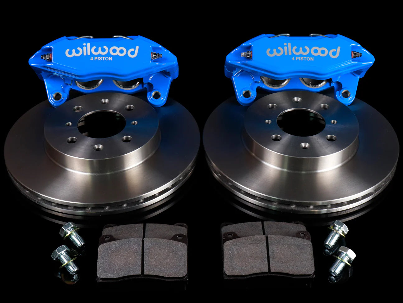 WILWOOD DPHA FRONT CALIPER & ROTOR BRAKE KIT - COMPETITION BLUE