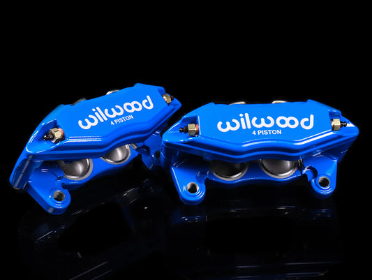 WILWOOD DIRECT BOLT-ON DPHA FORGED FRONT CALIPERS - COMPETITION BLUE - HONDA / ACURA