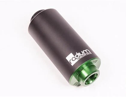 Radium High Flow Fuel Filter - 10 Micron Fine Stainless Cloth