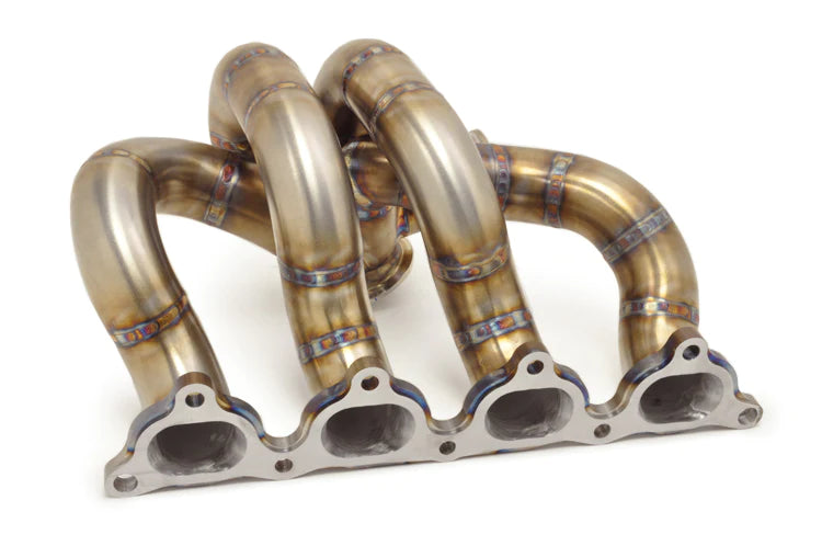 STM Evo 4-9 Forward-Facing V-Band Turbo Exhaust Manifold | PTE flanged