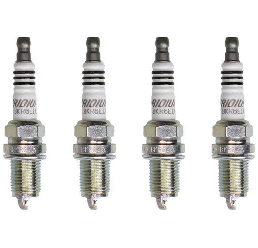 NGK (BKR6EIX) Stock Heat Range Iridium Spark Plugs Subaru WRX 2002-2005