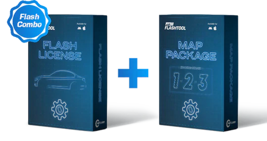 XHP Flash Combo (Flash License + Map Pack+ Dongle) A91/A90 MKV GR Supra/G-Series