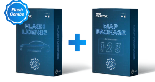 XHP Flash Combo (Flash License + Map Pack+ Dongle) A91/A90 MKV GR Supra/G-Series