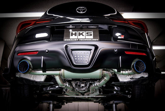 HKS Super Turbo Muffler Toyota Supra GR 2019-2020