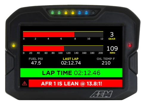 AEM CD-7 DIGITAL CAN DASH & CAN DASH LOGGER DISPLAY UNITS