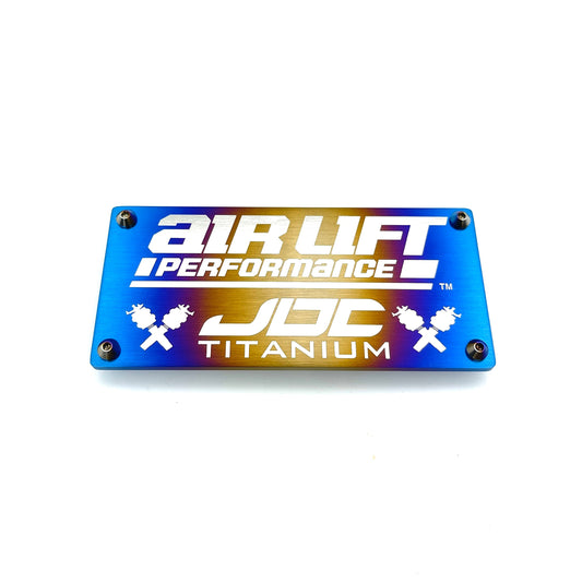 JDC Titanium Air lift 3P/3H Manifold Badge *Limited Quantity Release*