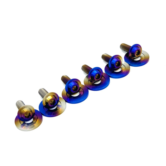 JDC Titanium Headlight Hardware Replacement Kit (GT-R)
