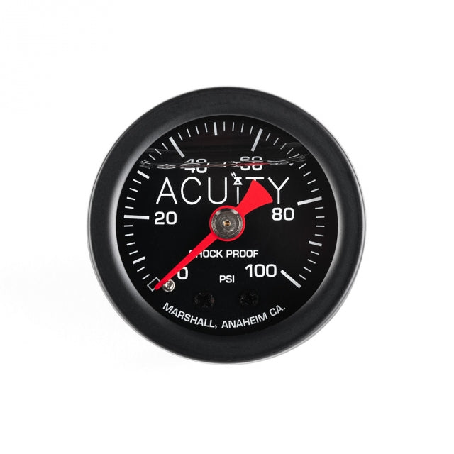 Acuity 100 PSI Fuel Pressure Gauge