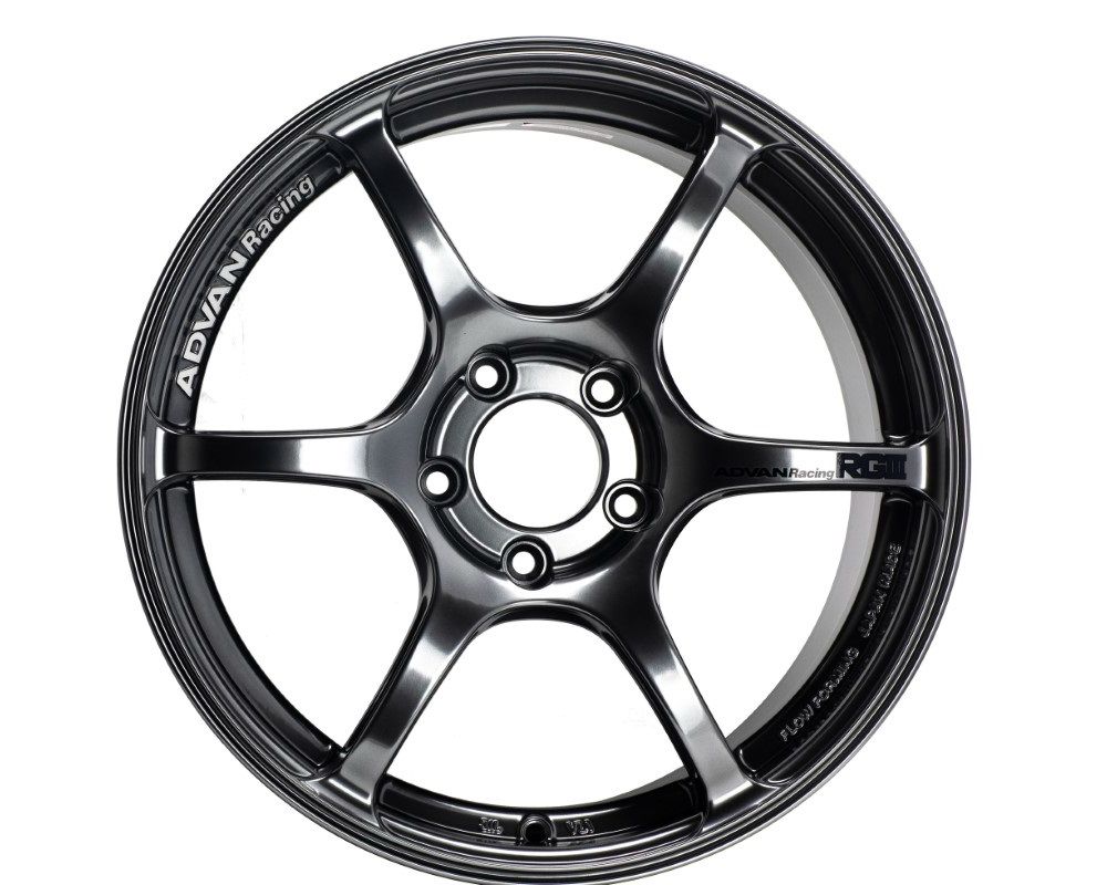 Advan RGIII Wheel 18x9 5x114.3 25mm Racing Hyper Black