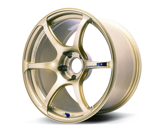 Advan RGIII Wheel 18x10.5 5x114.3 15mm Racing Gold Metallic- Set