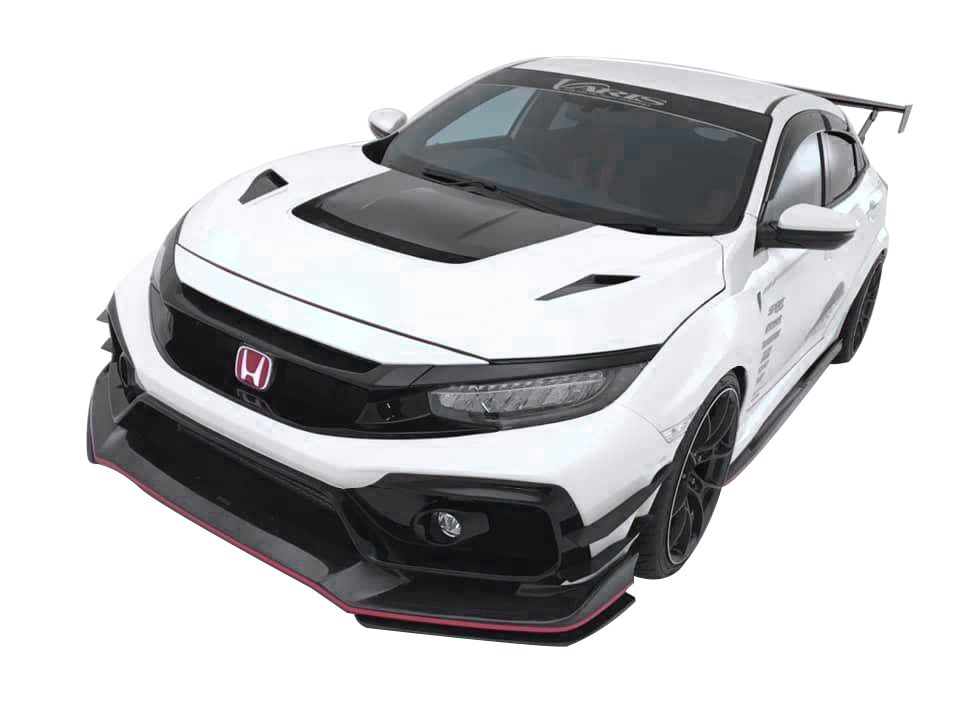 VARIS ARISING-II SIDE SKIRT + UNDERBOARD FOR 2017-19 HONDA CIVIC TYPE R [FK8]