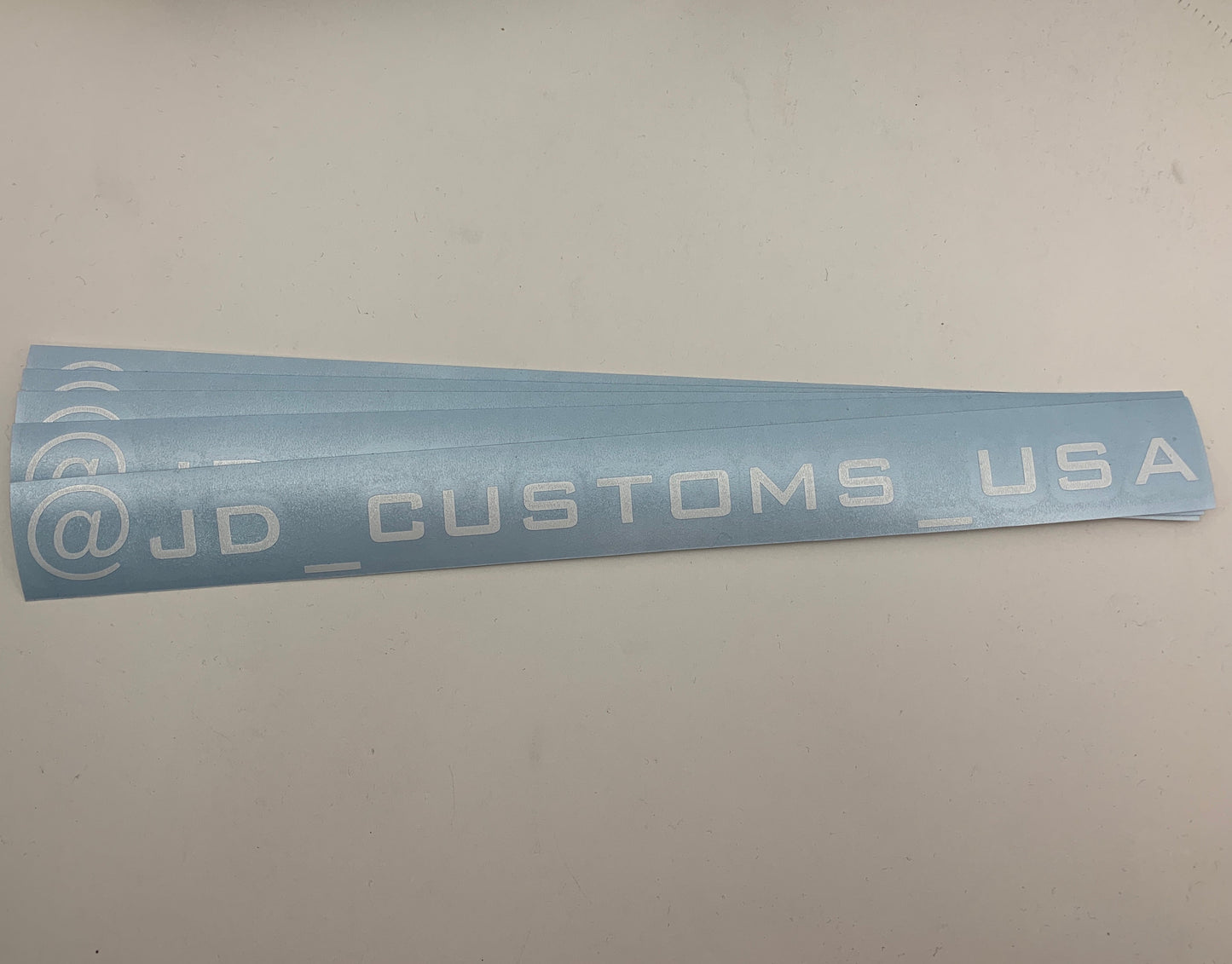 JDC Vinyl Instagram Sticker - JD Customs U.S.A