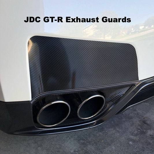 JDC Bumper Exhaust Guards for 09-16 Nissan GT-R - JD Customs U.S.A