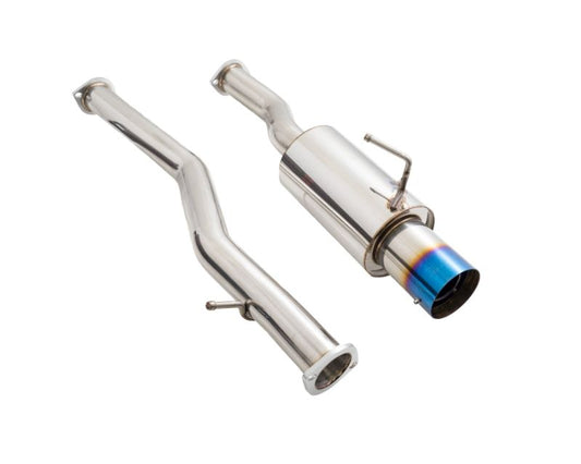 Megan Racing Single Exit Exhaust Blue Tip Nissan 370z | Infiniti G35 Coupe Only RWD 2009-2021