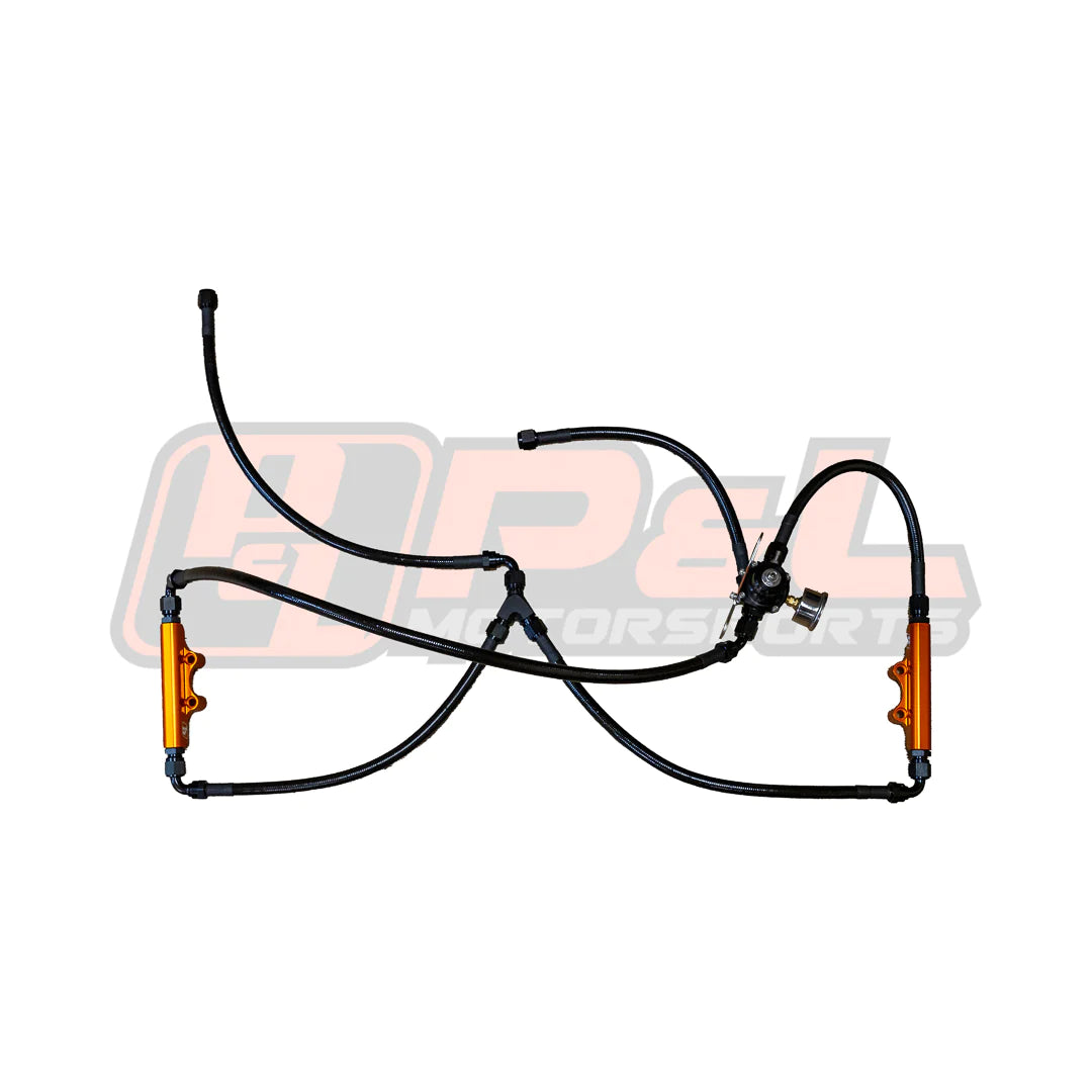 P&L Motorsports Subaru Top Feed Fuel Rail and Line Kit