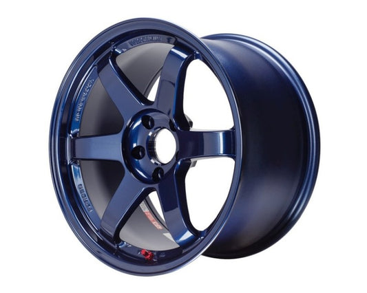 Volk Racing TE37 SL Wheel 18x9.5 5x114.3 22mm Mag Blue- SET