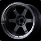 Volk Racing TE37V Mark-II Wheel 18x10 5x114.3 15mm Gunmetal/Rim DC- Set