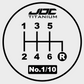 JDC Special Edition Timascus Piston-Type Shift Knob (Universal)