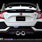 Tomei Expreme Ti Type D Titanium Catback Exhaust - Honda Civic Type R 2017+