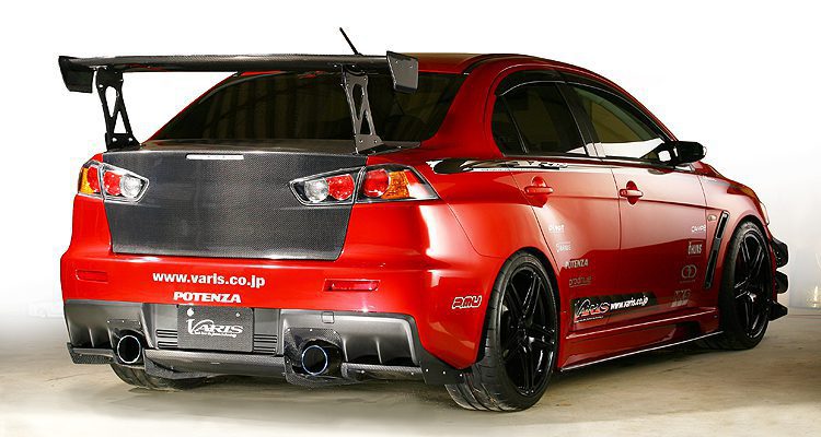 Varis Carbon Trunk Mitsubishi EVO X CZ4A 08-15