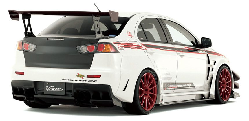 Varis Carbon Trunk Mitsubishi EVO X CZ4A 08-15