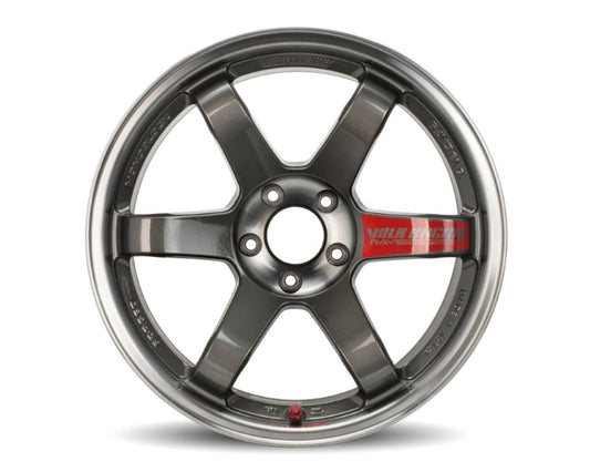 Volk Racing TE37 SL Wheel 17x9.5 5x114.3 12mm Pressed Graphite- SET