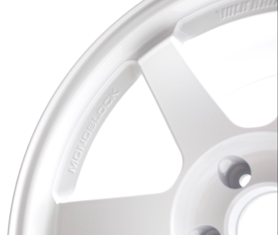 Volk Racing TE37 SL Wheel 18x10 5x114.3 40mm Dash White