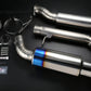 Tomei Expreme Ti Titanium Catback Exhaust System Nissan 370Z