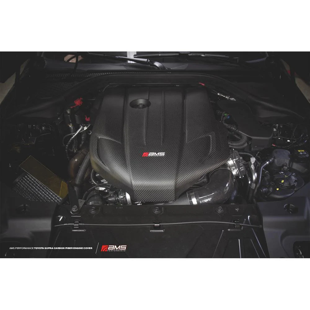 AMS Carbon Fiber Engine Cover | 2020-2021 Toyota GR Supra