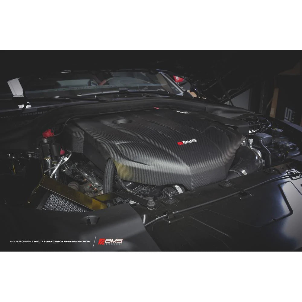 AMS Carbon Fiber Engine Cover | 2020-2021 Toyota GR Supra