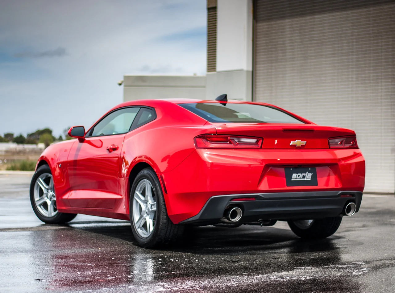 Borla ATAK Axle-Back Exhaust | 2016-2021 Chevrolet Camaro 2.0T