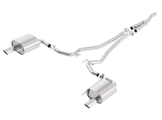 Borla S-Type Cat-Back Exhaust | 2015-2022 Ford Mustang Ecoboost