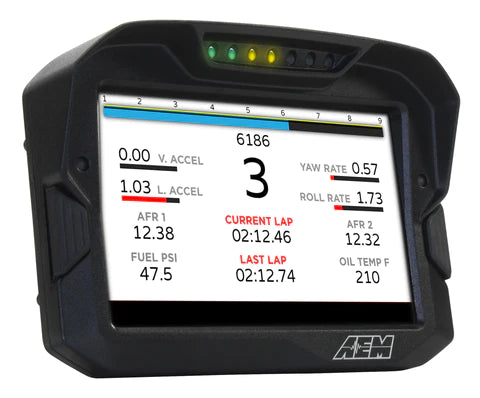 AEM CD-7 DIGITAL CAN DASH & CAN DASH LOGGER DISPLAY UNITS