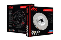 DBA Gold Front Drilled & Slotted 5000 Series 2 Piece Rotor | 2003-2006 Mitsubishi Lancer Evo 8/9