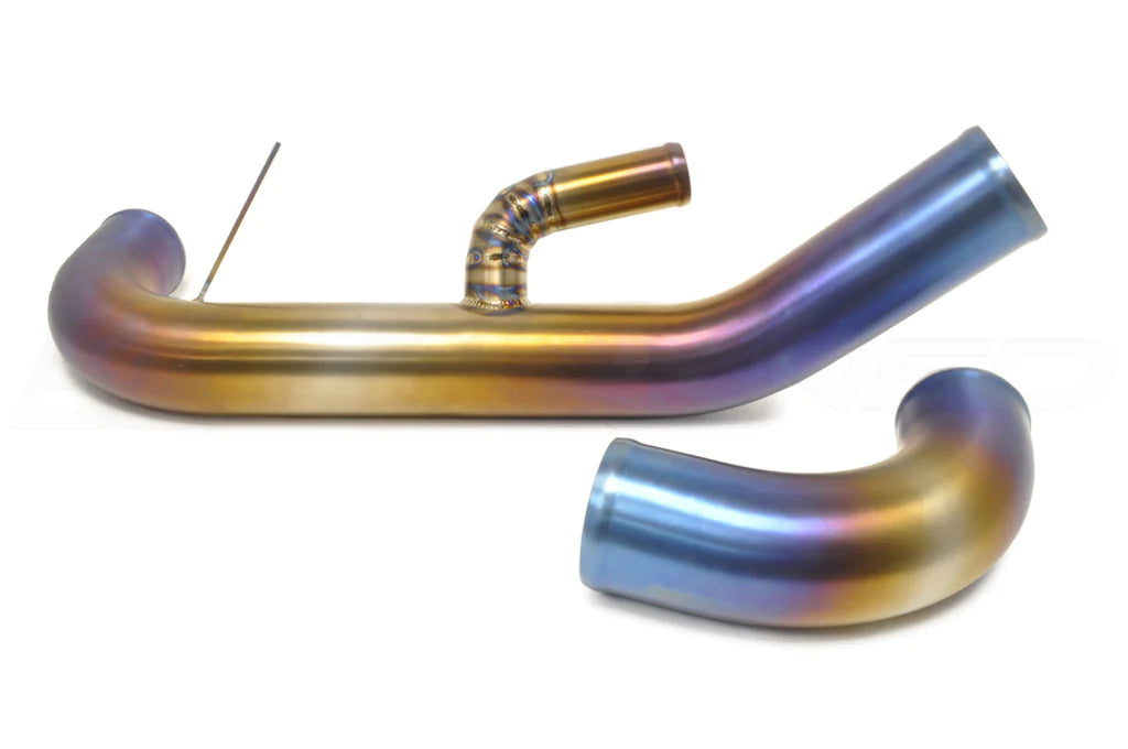 ETS Lower Intercooler Piping Kit (Burned Titanium) for Evo X