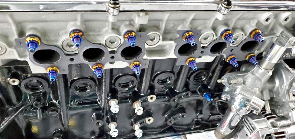 JDC Titanium Exhaust Manifold Stud Kit (MK4 Supra) - JD Customs U.S.A