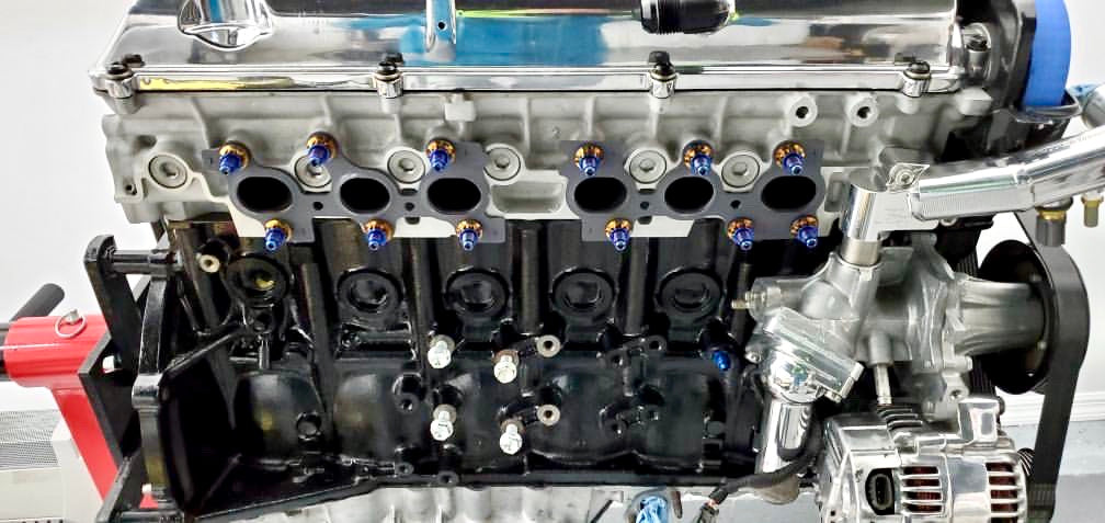 JDC Titanium Exhaust Manifold Stud Kit (MK4 Supra) - JD Customs U.S.A