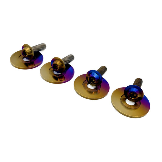JDC Titanium Fender Hardware Replacement Kit (GT-R)