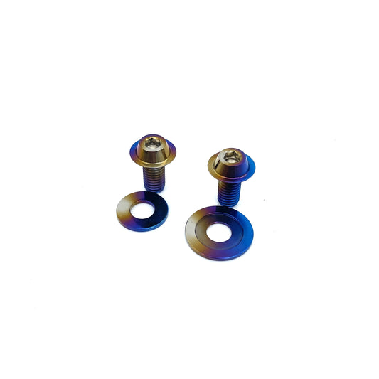JDC Titanium Power Steering Heat Shield Hardware Kit (Evo 8/9)