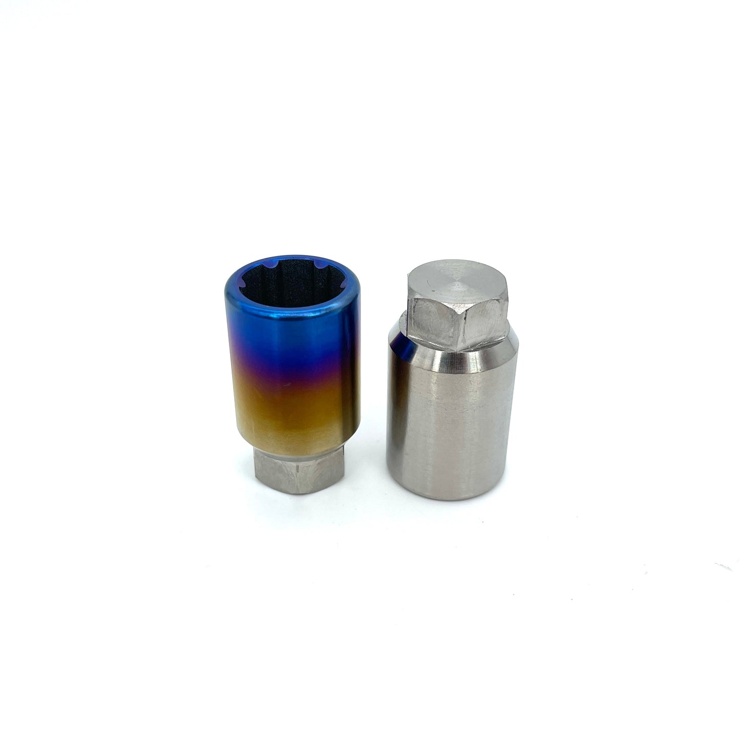 JDC Titanium Open-End Locking Lug Nuts (Universal)