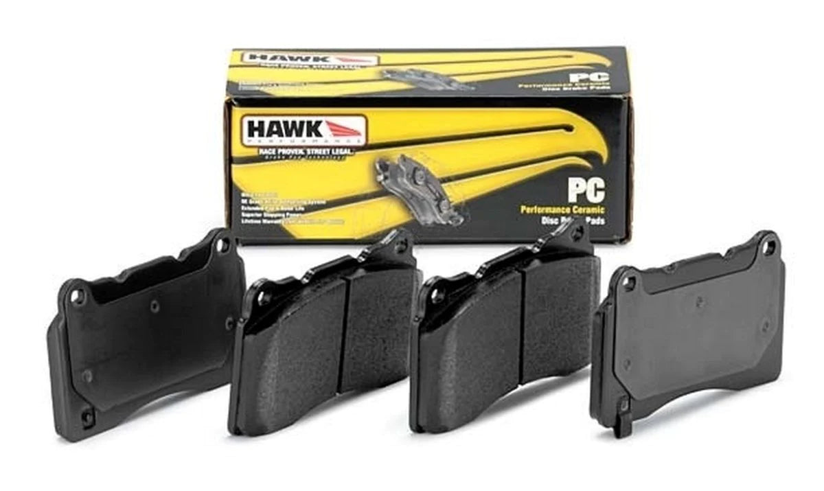 Hawk Ceramic Front Brake Pads 2015-2021 WRX Non EyeSight w/ Steel Caliper / 2005-2009 LGT