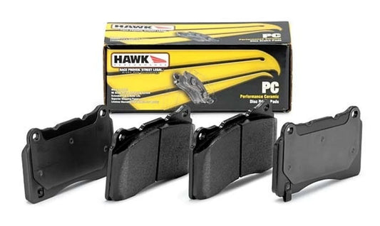 Hawk Ceramic Rear Brake Pads 2008-2021 WRX Non EyeSight w/ Steel Caliper