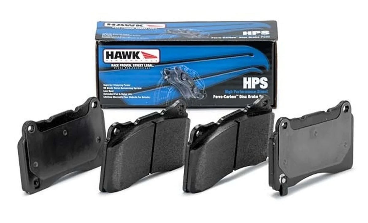Hawk HPS Rear Brake Pads 2008-2021 WRX Non EyeSight w/ Steel Caliper