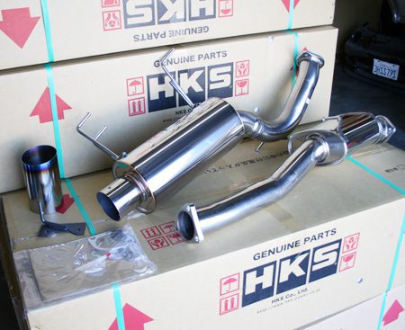 HKS Hi Power Racing Exhaust 75mm Passenger side S2000 2000-09