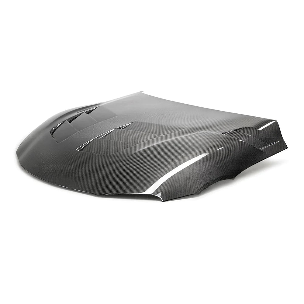 Seibon TSII-Style Double-Sided Carbon Fiber Hood (20-21 GR Supra)
