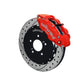 Wilwood Forged Narrow Superlite 6R Big Brake Front Brake Kit, Slotted Rotors - Black - Honda S2000 1999-2009