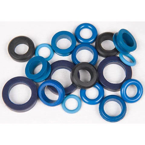 Fuel Injector Clinic Complete Bluemax 4 Cyl Seal Kit with Viton Lower Seal | DSM/Evo