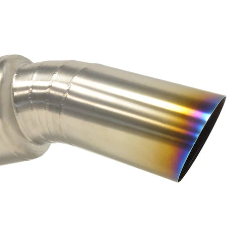 STM Single Exit Titanium Cat-Back Exhaust | 2008-2015 Mitsubishi Evolution X