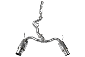 Invidia Dual N1 Single Layer SS Tipped Cat Back Exhaust STI 2008-2014 / WRX 2011-2014 Hatchback